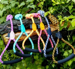 Double tornado traction dog leash